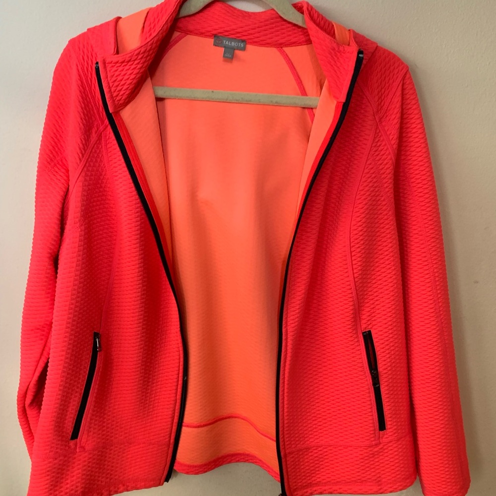 Talbots neon jacket - Picture 3 of 3